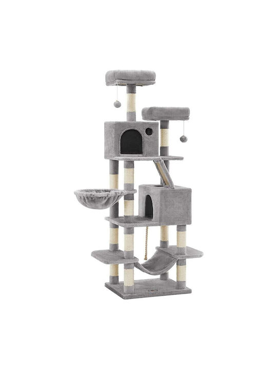 Feandrea Copac pentru pisici Gri 55x45x168 cm Feandrea Copac pentru pisici Gri 55x45x168 cm