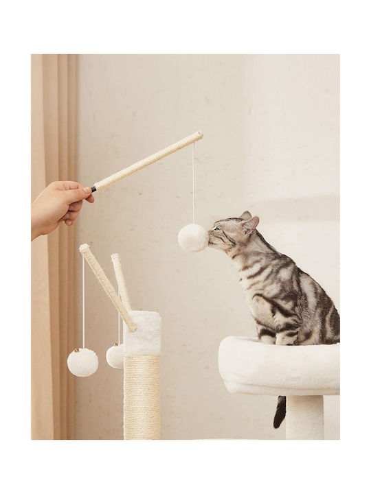 Feandrea Scratching Post Brown 58x50x140cm