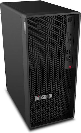Lenovo Thinkstation P2 Tower Gen2 Desktop PC (Ultra 9-285/64GB DDR5/1TB SSD/W11 Pro) με Πληκτρολόγιο (GR)