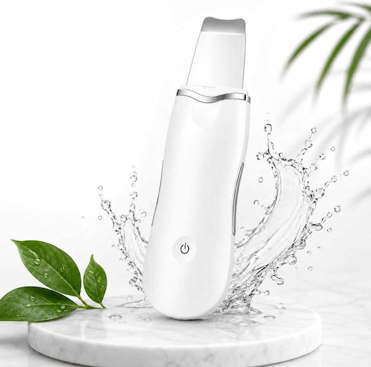 Arvada Skin Pro Spatulă Ultrasonică Profesională Pentru Curățarea Feței Exfoliere Îndepărtarea Punctelor Negre și a Sebumului 3 Moduri Inteligente Reîncărcabilă Usb Pentru Toate Tipurile De Ten Alb