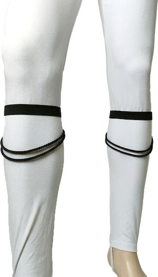Traditional Double Adult Calf Tassels Two Thick Cords Premium Mark230 Black