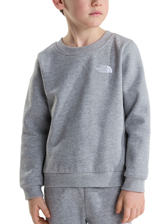 Simple Kids Sweatpants Set Grey