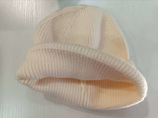Beanie Unisex Strickmütze in Beige Farbe