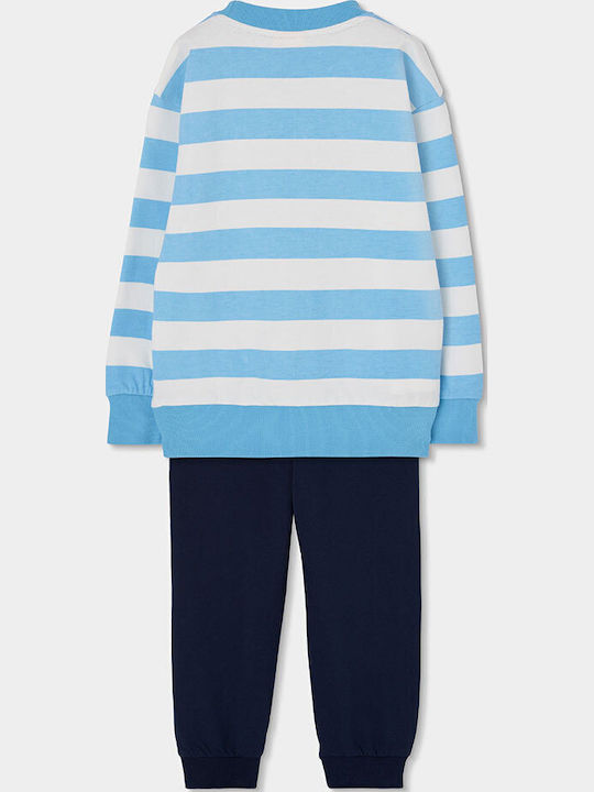 Kinder Sweatpants Set Blau