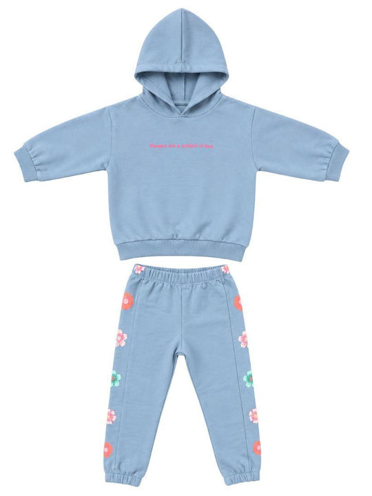 Kinder Sweatpants Set Hellblau