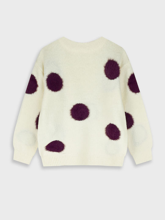 Kids Long-Sleeved Sweater Cream