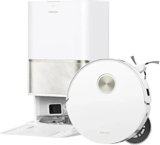 Dreame L60 Ultra Прахосмукачка Робот с Лазерно Картографиране и Всмукателна Мощност 35000Pa Бяла