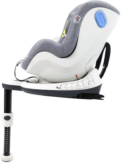 Asalvo Virafix Scaun Auto i-Size cu Isofix Gri 0-18 kg