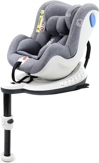 Asalvo Virafix Scaun Auto i-Size cu Isofix Gri 0-18 kg