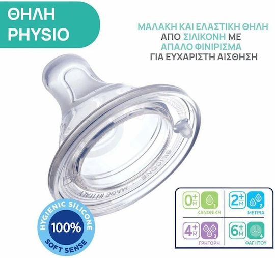 Chicco Physio Babyflaschensauger für 2+ Monate 2Stück