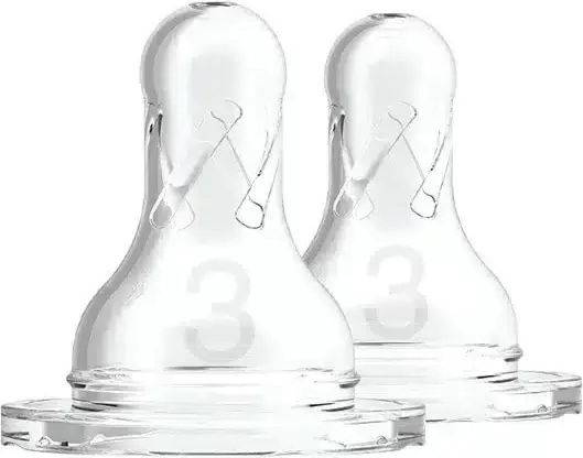 Dr. Brown's Dr Brown's Flaschenwarzen aus Silikon für 6+ Monate No 332 2 Stück