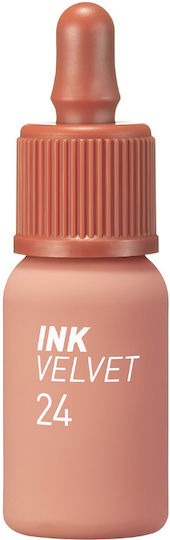 Peripera Υγρό Κραγιόν Velvet 024 Milky Nude 4gr