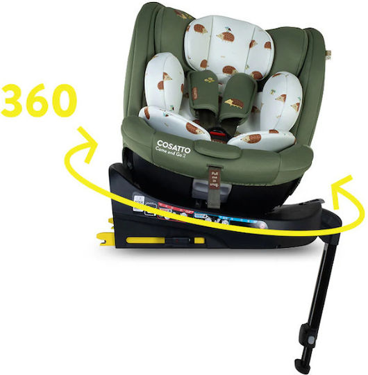 Cosatto Come And Go 2 i-Size 360 Столче за кола с Isofix Зелен 0-18 кг