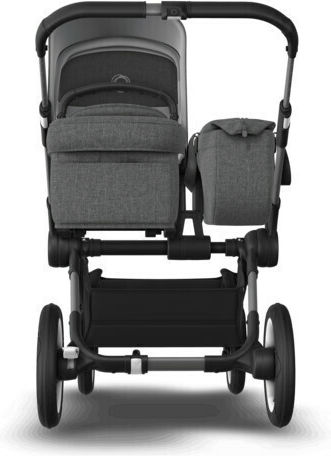 Bugaboo Donkey 5 Mono Complete Adjustable 2 in 1 Baby Stroller Suitable for Newborn Graphite - Grey Melange 13kg