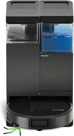 Roomba Plus 515 Combo + AutoWash Dock Σκούπα Ρομπότ με Χαρτογράφηση Laser & Απορρόφηση 22000Pa Μαύρη
