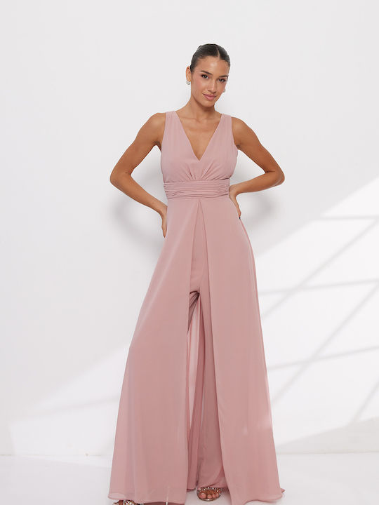 Damen Jumpsuit Rosa R1451 013