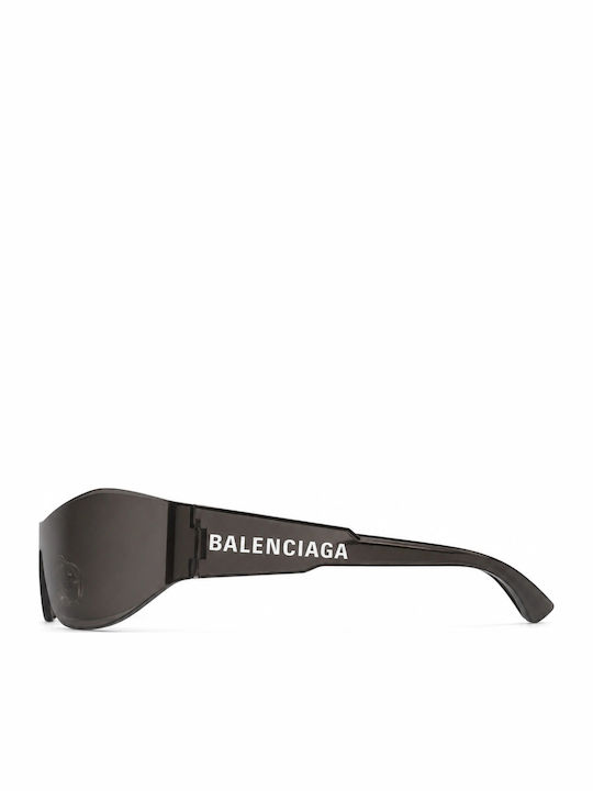 Balenciaga Unisex Sonnenbrille mit Schwarz Gestell und Gray Linse