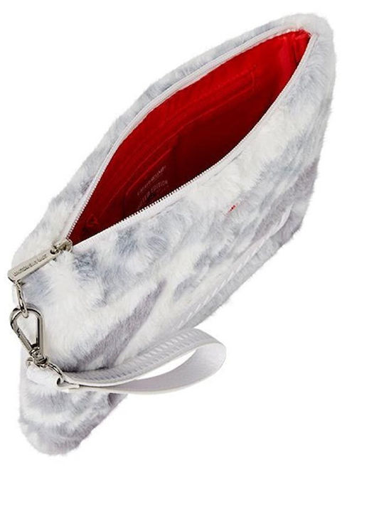 Fur Women's Clutch White