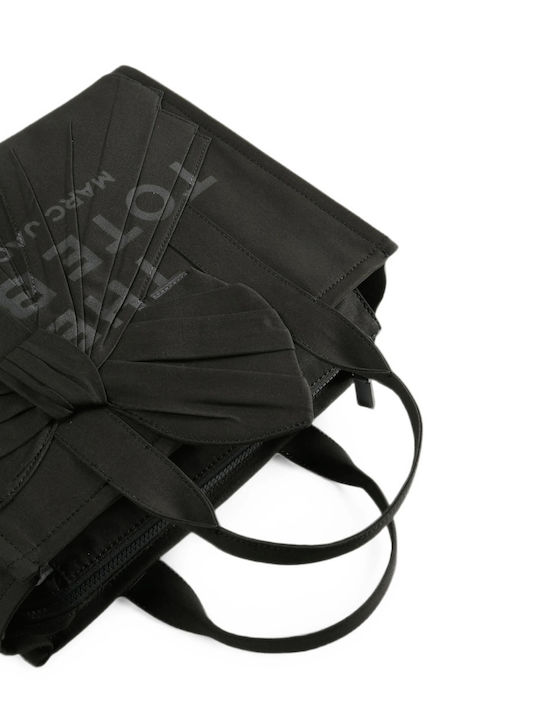 The Small With Oversized Bow Women's Black Tote Bag