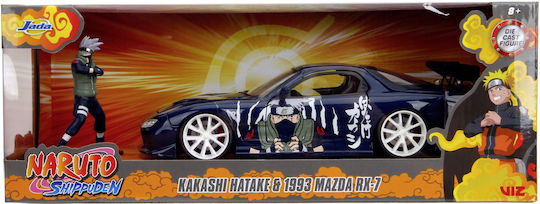 Jada Toys Kakashi Hatake and Mazda RX7 Αυτοκινητάκι 1:24