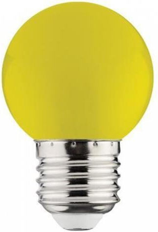 Bec LED 1W Pentru Bază De Bec E27 Galben