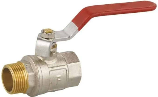 Bronze 3/4 F M Shut-off Valve Ergonomic Handle Sanitary Installations