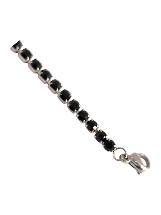 Kalliopi Silver Γυναικείο Βραχιόλι από Ατσάλι