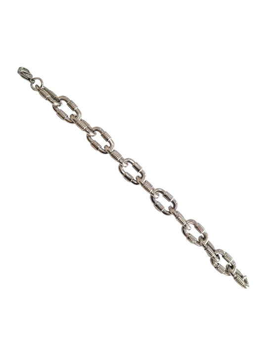 Kalliopi Silver Γυναικείο Βραχιόλι από Ατσάλι 20cm