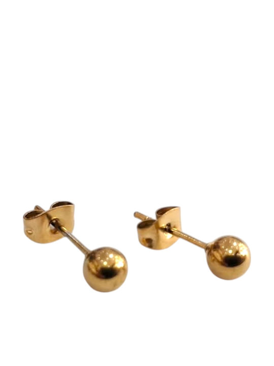 Kalliopi Silver Vergoldete Stahl Stecknadelverschluss Ohrringe Kalliopi Silver Vergoldete Stahl Stecknadelverschluss Ohrringe