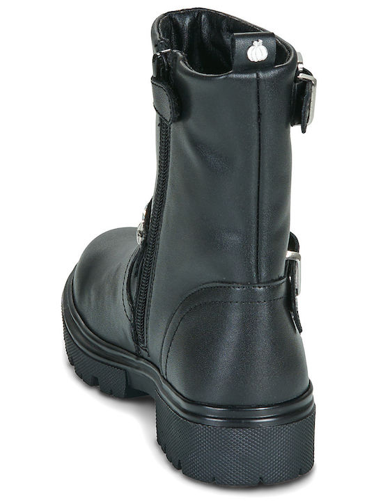 Kinderstiefel Schwarz CC-019-47-Schwarz_24-38