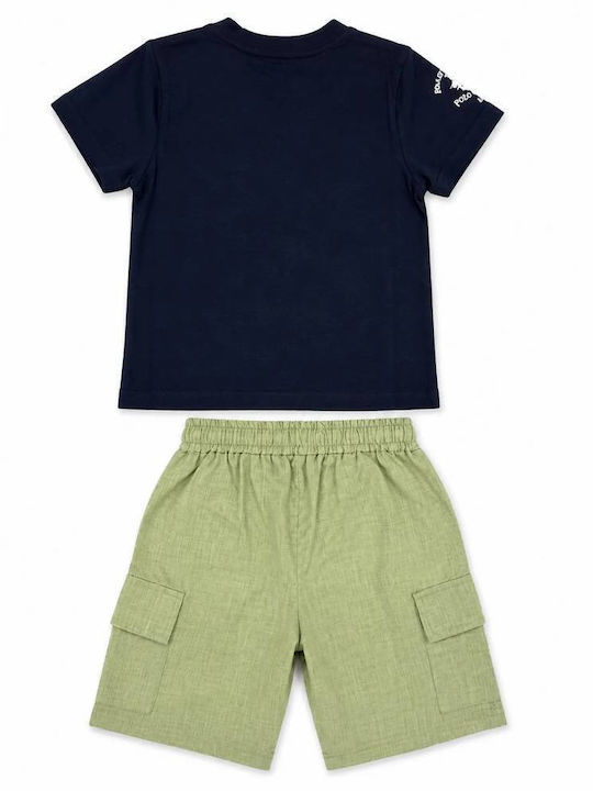 Beverly Hills Polo Club Kids Clothing Sets Blue 2 Pieces