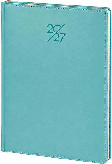 Tägliche Tagesordnung 2027 17x24cm Verschiedene Designs oder Farben oder Personalisiert