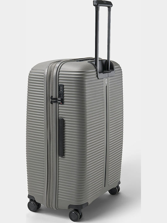 Paulter Suitcases Hard Hematite Set of 3 Pieces