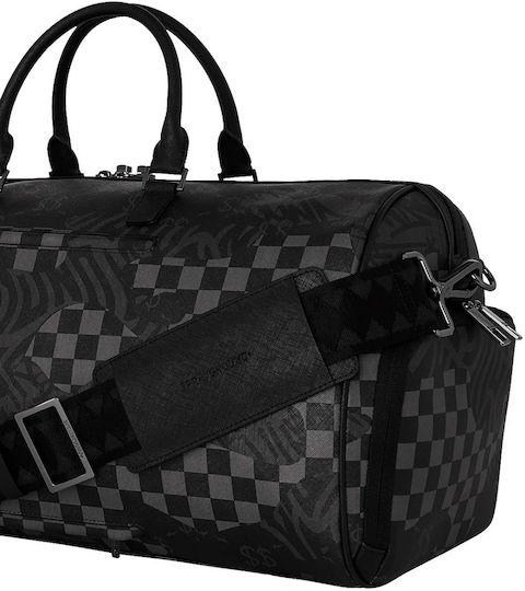 Sprayground Пътна чанта Red Shark Duffle Текстилна