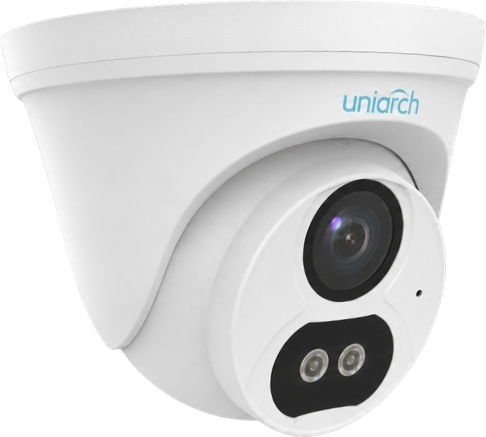Uniarch IP Κάμερα Παρακολούθησης Full HD+ 4MP Αδιάβροχη με Μικρόφωνο και Φακό 2.8mm