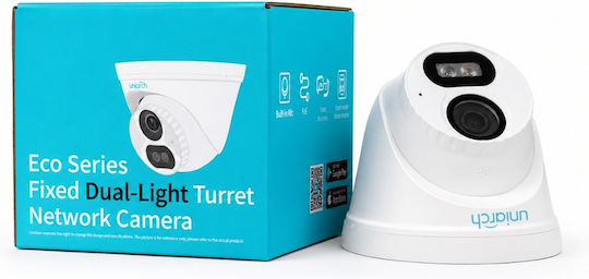 Uniarch IP Κάμερα Παρακολούθησης Full HD+ 4MP Αδιάβροχη με Μικρόφωνο και Φακό 2.8mm
