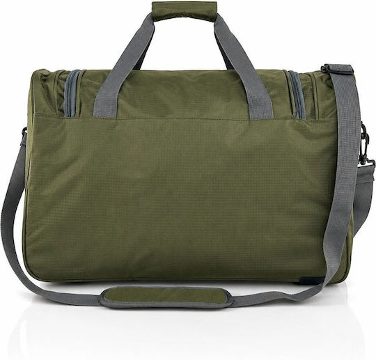 RCM Sack Voyage Back 49lt Green with Wheels Fabric 53cm