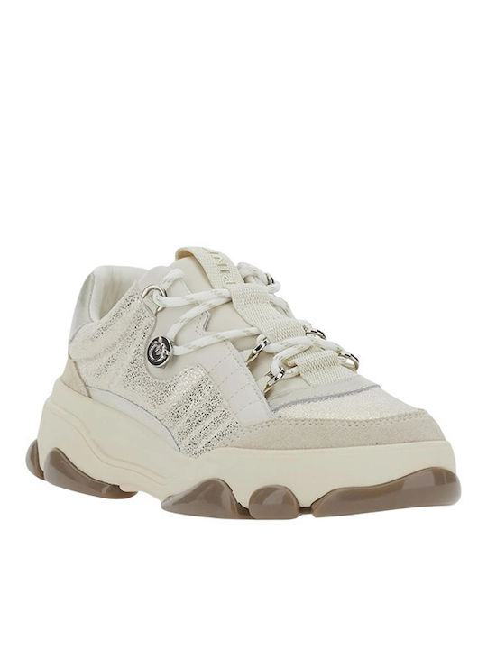 Γυναικεία Chunky Sneakers Μπεζ