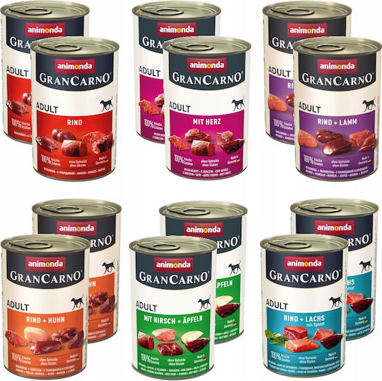 Animonda Grancarno Υγρή Τροφή Σκύλων 12x400gr