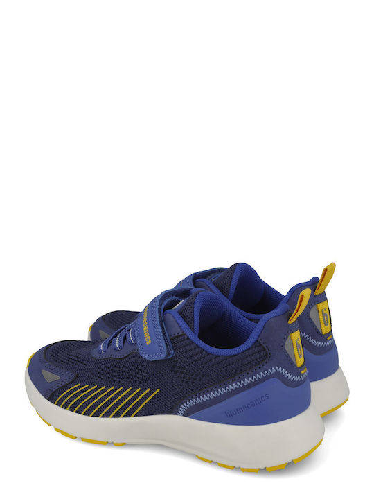 Παιδικά Sneakers Ανατομικά με Σκρατς Μπλε