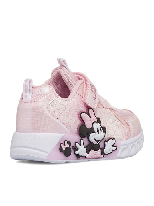 Minnie Mouse Kids Sneakers with Lights Orange