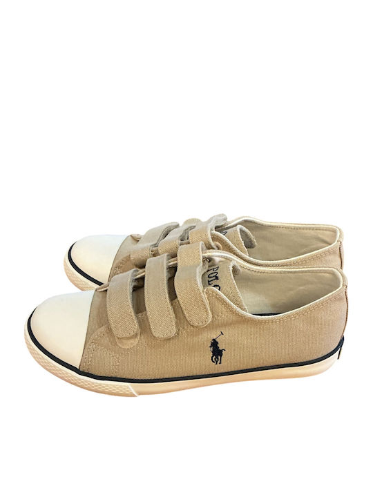 Polo Kinder Sneaker mit Bügel- und Schleifenverschluss Beiges