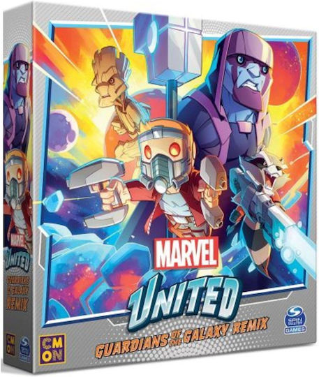 Game Expansion Marvel United Guardians of the Galaxy Remix for 1-4 Players 14+ Years Old CMND1304 (EN) Cool Mini Or Not