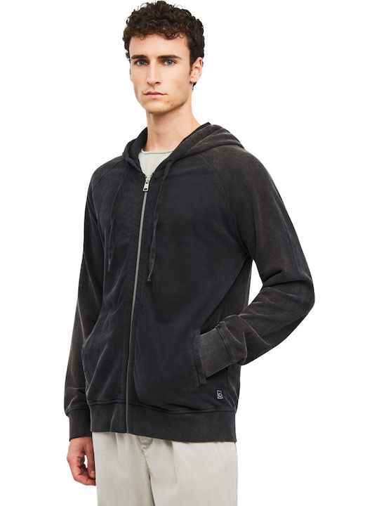 Dirty Laundry Hooded Cardigan Black