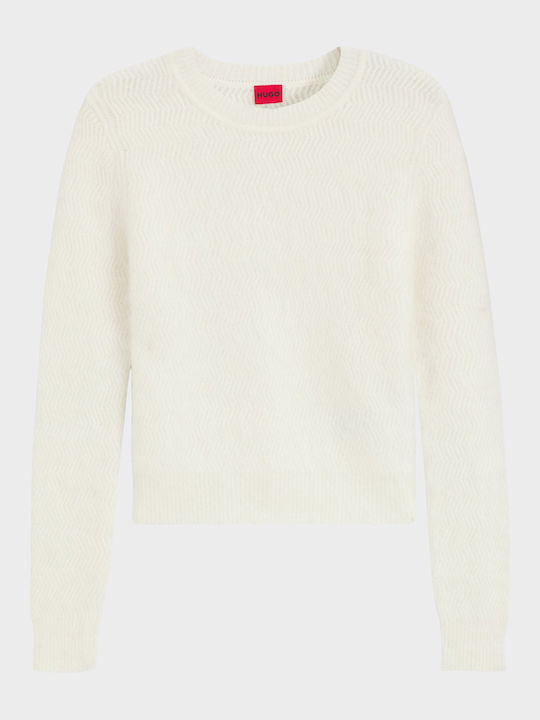 Women's Woolen Sweater Ecru