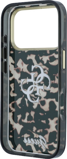 Guess Iml 4g Script Metal Logo Magsafe Case Iphone 18 Pro Burgundy 3666339655983