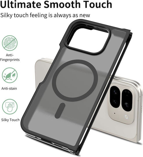 Techsuit Purefrost Magsafe Google Pixel 11 Pro Fold Frosted Black