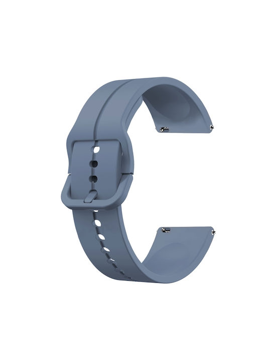 Samsung Galaxy Watch Active 2 40mm 20mm Curea de ceas Loop din silicon Albastru marin