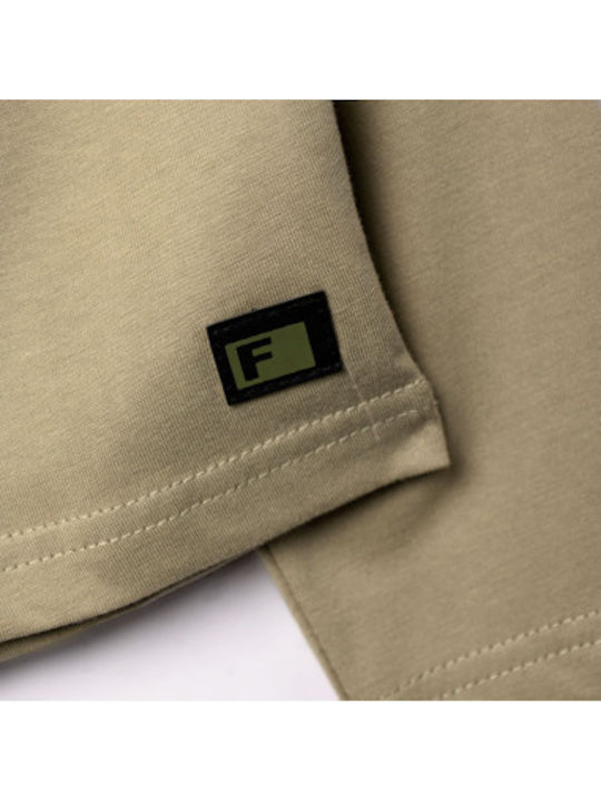 Funky Kids Long-sleeved Khaki Top