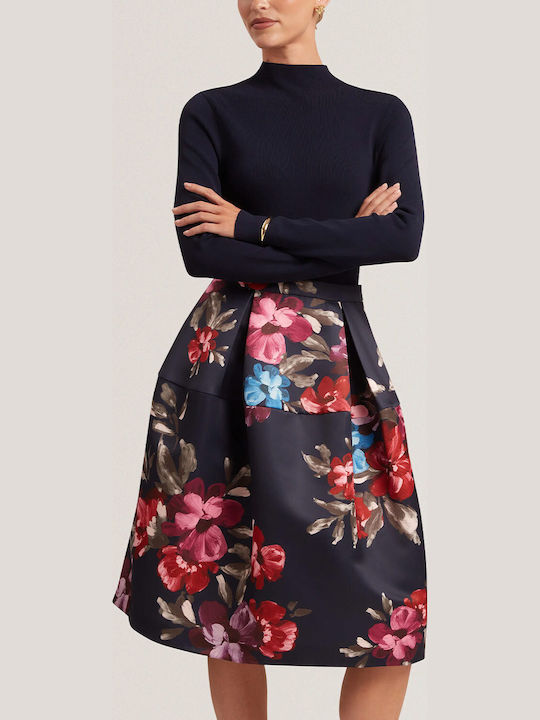 Ted Baker Rochie Satin All day Bleumarin